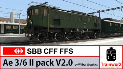 SBB CFF FFS Ae 3/6 II pack by Wilbur Graphics (v2.0)