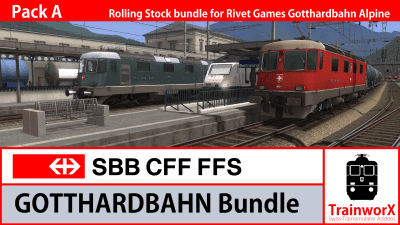 SBB Gotthardbahn Bundle for TS20XX (Pack A)