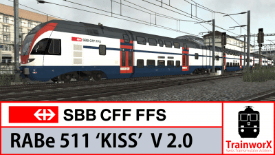 SBB CFF FFS RABe 511 Trainset for TS20XX (v2.0)