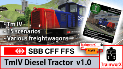 Shunting Scenario Pack + Tm IV Diesel Tractor for Zürich-Olten (TS Classic)