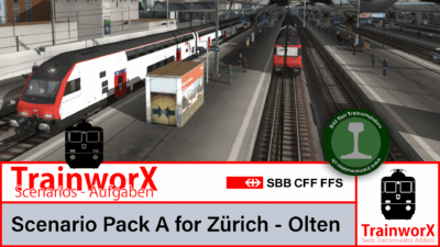 Zürich-Olten (ZUE-OLT) Scenario pack A