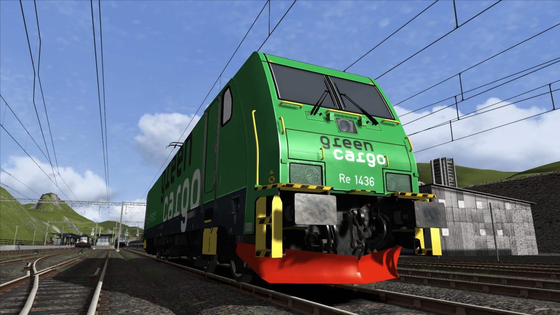 TS20XX | BR185 'Green Cargo' Traxx2 (BR185) repaint